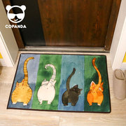 COPANDA 可爱卡通猫咪地毯防滑垫
