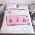 Tiên giải trí dày chăn cô gái Anpanman A Dream cashmere chăn ngủ trưa chăn thảm - Ném / Chăn mền lông cừu Ném / Chăn