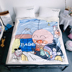 Tiên giải trí dày chăn cô gái Anpanman A Dream cashmere chăn ngủ trưa chăn thảm - Ném / Chăn mền lông cừu Ném / Chăn