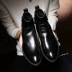 Mùa hè cao-top giày England giày của nam giới giày thủy triều Hàn Quốc phiên bản của cá tính mùa hè hoang dã cao eo của nam giới giày chỉ Martin khởi động giày xtep Giay cao