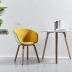 Đồ nội thất hiện đại tối giản ghế ăn gỗ rắn tay vịn văn phòng giải trí trở lại để thảo luận về ghế ánh sáng sang trọng ghế - Đồ nội thất thiết kế