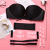 Vô hình quây làm đẹp lưng áo ngực ống hàng đầu mùa hè backless đồ lót nữ chống trượt cổ kéo B tập hợp áo ngực nhỏ dày áo ngực thể thao Now Bras
