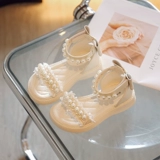 Сандалии, летняя обувь для принцессы с бантиком, в корейском стиле, подходит для подростков, мягкая подошва