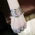 Hàn Quốc phiên bản của Qingqiu fox huyền thoại Gu Li Naza với vòng đeo tay vòng đeo tay một chuỗi nữ sinh viên 10 nhân dân tệ dưới đây vòng đeo tay vòng đá Vòng đeo tay Cuff