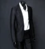 Phù hợp với áo khoác phù hợp với khóa phù hợp với phiên bản Hàn Quốc của nam giới nhỏ trang trí cơ thể phù hợp với cơ thể tùy chỉnh - Suit phù hợp