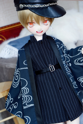 taobao agent [Re -engraving quota] BJD 1/4 MDD smoked and wind suite neutral men's four -point baby clothes