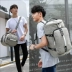 Công suất lớn vai du lịch ba lô nữ thể dục thể thao túi ba-sử dụng túi du lịch nam thời trang in ấn túi Hàn Quốc