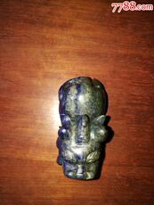 Другие 全手工雕刻老青金石案几摆件