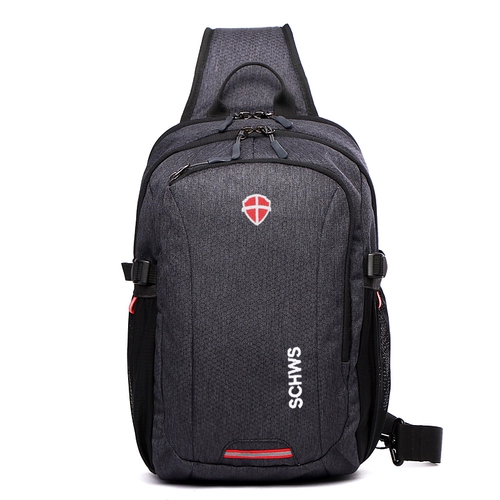 Нагрудная сумка, вместительный и большой рюкзак, коллекция 2023, в корейском стиле