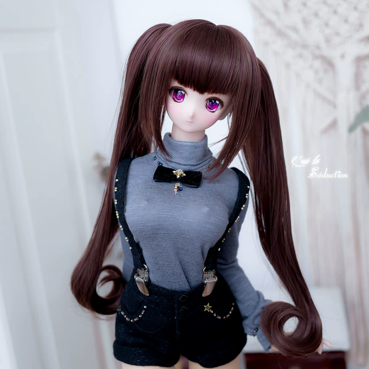 [【C.L.S.】巧克力 NEKOPARA BJD DD MDD 3分假发 角色定制 双马尾]