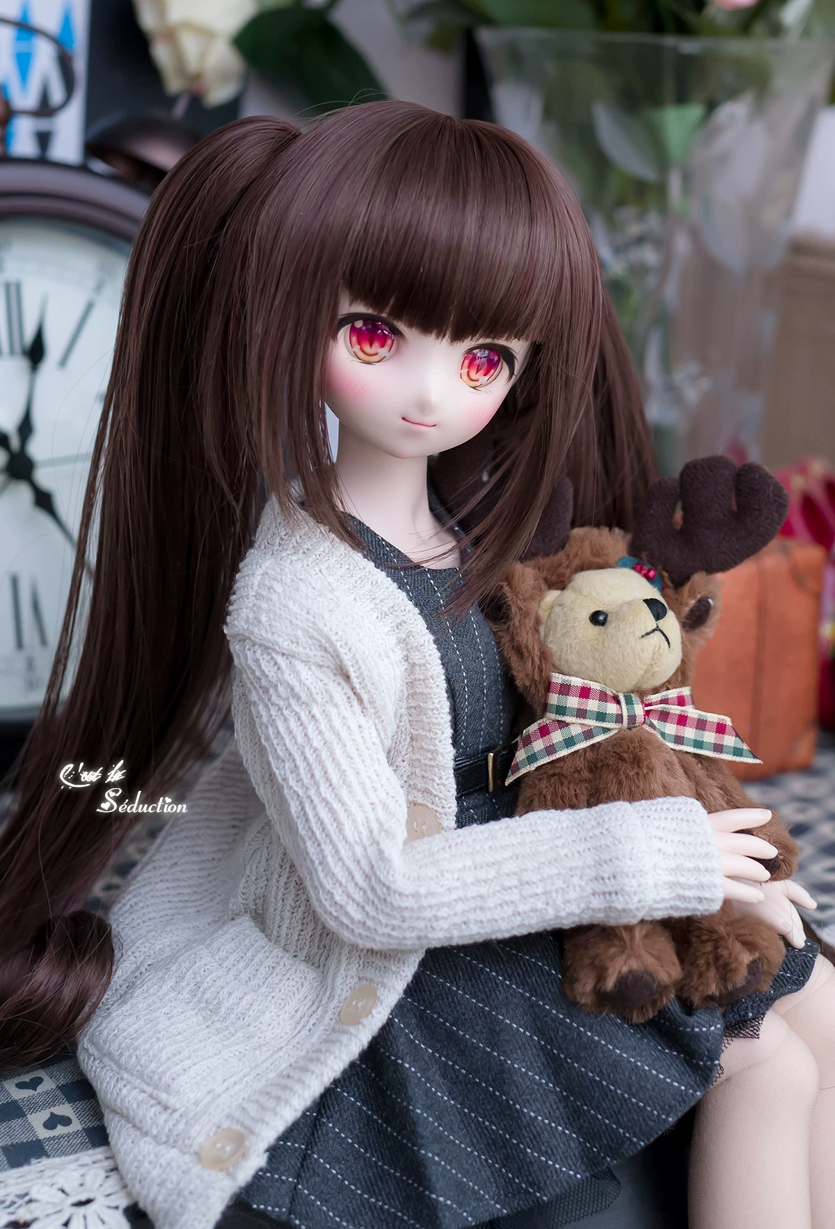 [【C.L.S.】巧克力 NEKOPARA BJD DD MDD 3分假发 角色定制 双马尾]