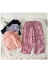 Quần nam và nữ bông cắt quần áo ngủ mùa hè cộng với phân bón XL 200 kg 300 kg dệt lỏng quần âu quần mặc nhà unisex Quần tây
