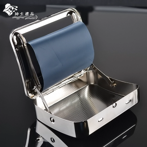 Европейские и американские сигареты ветра портативные полуавтоматические сигареты, более легкая, бесплатная доставка Руководство по доставке металлической коробки