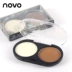 Chính hãng NOVO hai màu công suất sửa chữa bột bóng cao bóng bột sửa chữa dung lượng đĩa kết hợp sửa đổi mặt mũi bóng silhouette bột