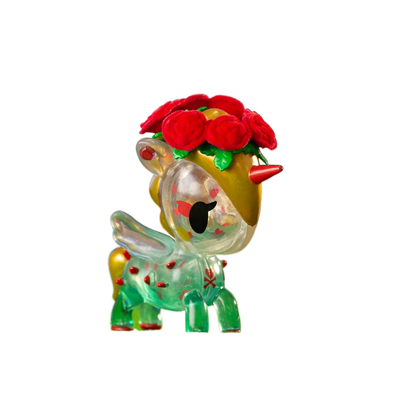 TOKIDOKI Единорог Цветок Слепой Слепой Жесткий Талмуддарь Додж Знак Подарок Игра Раздел Сезон 1