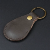 Кожаная подвеска для ключей, монеты, чехол для проездного