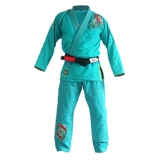 Fluory Fire Blood Brazil Jiu -Jiu -Jiu -Jitsu Embroidery Competition Taosist Dao BJJ GI Women