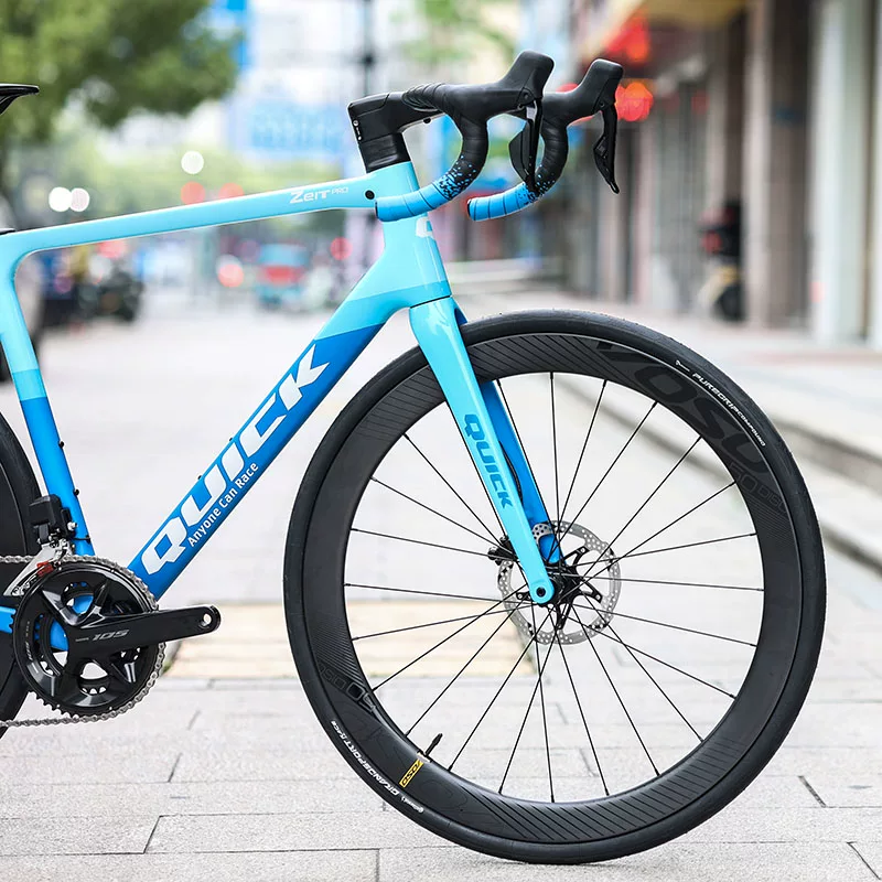 快客 Quick Zeit Pro carbon fiber highway vehicle integrated internal routing 7020 oil disc 7170 electricity