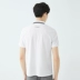 GXG Nam mùa hè Giới trẻ Thanh niên Đơn giản Trắng Ins Gió Lapel Polo Áo sơ mi ngắn tay Xu hướng # GY124851C - Polo