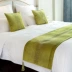 Khách sạn khách sạn giường cao cấp đuôi giường ngủ cờ giường đuôi pad giường bao gồm bảng cờ hiện đại tối giản đệm gối drap giường cotton Trải giường