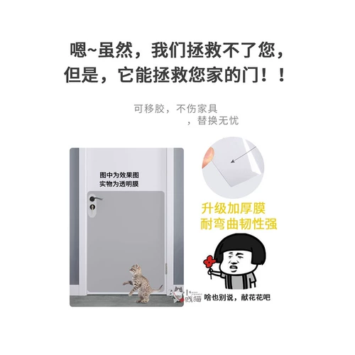 Дверь против царапины и захватываемой дверей против CAT, чтобы дверь не царапала и утолщалась.