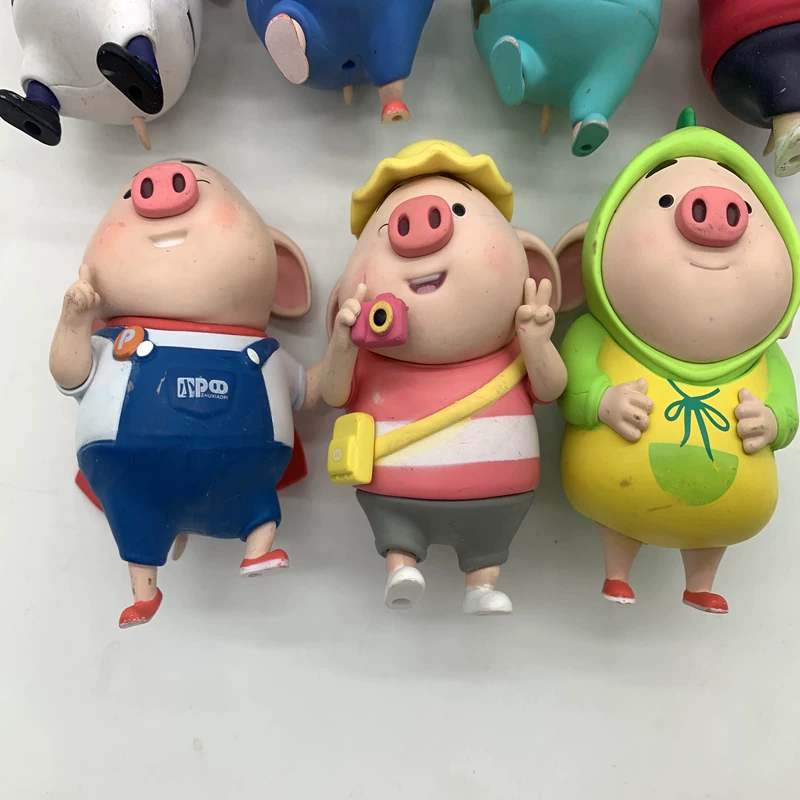 Подлинная оптовая партия сто изменений pig маленькая фарт слепой ящик 2-го поколения серия повседневной жизни подтверждение ручной офис украшение