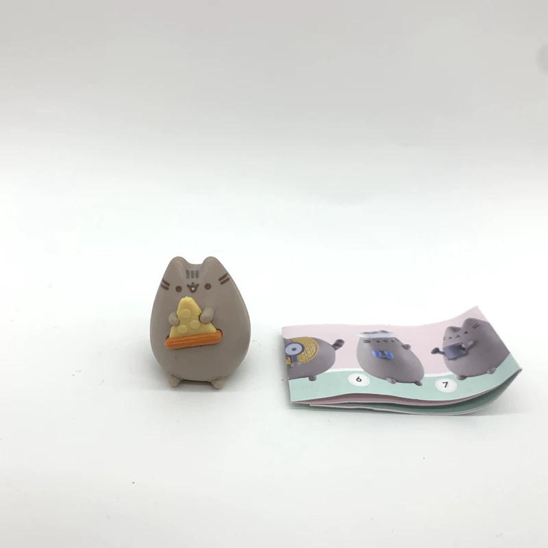 Коллекционная фигурка PUSHEEN CORP набор из 8 шт., экологичный пластик, ~4 см