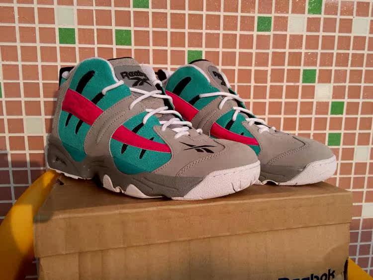 reebok the rail 锐步 大狗罗宾逊战靴马刺复古配色 大童款 男款 439