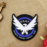 Силиконовая нарукавная повязка из ПВХ, значок на липучке, делается под заказ