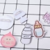 Phim hoạt hình Nhật Bản và Hàn Quốc Hoạt hình acrylic Trâm Dễ thương Mềm Sữa Sữa Fart Peach Badge Bag Phụ kiện - Trâm cài Trâm cài