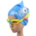 Kính bơi tóc Anh HD chống sương mù trẻ em chuyên nghiệp hộp lớn bé gái bé trai một kính bơi không thấm nước - Goggles