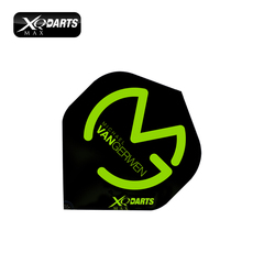 Оперение для дротиков 英国xqmax100微米michael van gerwen范格文大方形飞镖尾翼大方翼