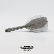 Оперение для дротиков 千里达神鹰condor满天星一体小方形飞镖尾翼灰色大理石银星飞镖叶