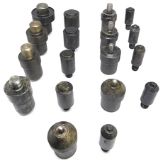 Люверсы 睿新diy平边气眼扣安装工具套装 鸡眼扣皮带孔空心铆钉紧固件