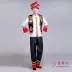 New thiểu số trang phục nam dành cho người lớn Zhuang trang phục múa March ba-cunus lụa hiệu suất quần áo dài tay mùa xuân Trang phục dân tộc