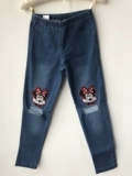 Детские джинсовые леггинсы, штаны, Италия, тренд 2017