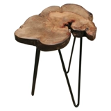 Alien Spot Special Предложение бревна с твердым деревом простая мебель мебель мебель домашнее животное цветочное журнальное столик