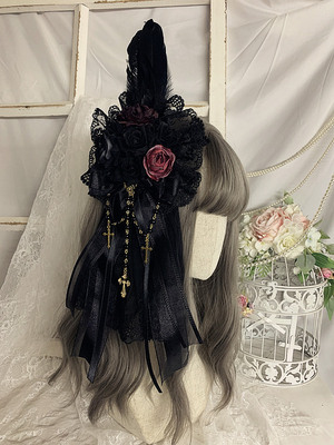 taobao agent Genuine elegant universal hair accessory, Lolita style, halloween