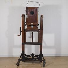 Камеры 国产怀旧文革老式大型海鸥落地相机室内皮腔相机气球快门工作正常