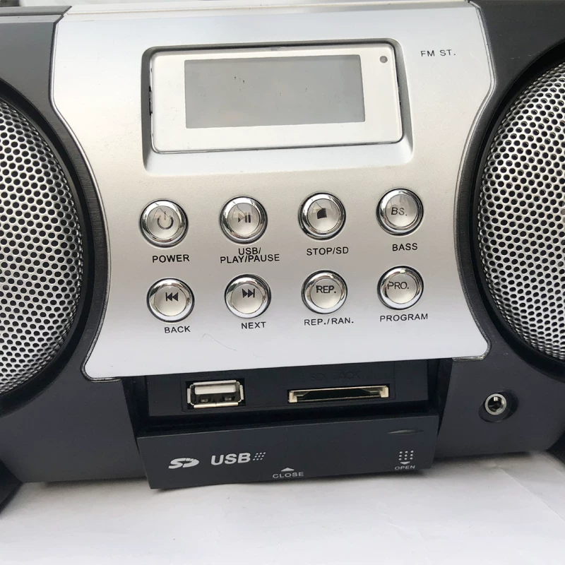 Universal handheld microphone, learning machine, Germany, MP3, English