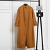 Caisen [Mc] thương hiệu giảm giá len của phụ nữ blend ~ Trung Quốc phong cách áo gió dài áo khoác mỏng Trench Coat