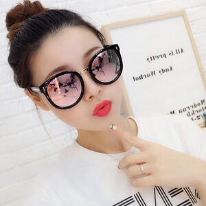 明星同款复古韩版太阳镜墨镜女潮