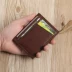 Giấy phép lái xe da trường hợp nam đa chức năng thẻ nhỏ túi nam nhỏ và đơn giản đa thẻ da mini siêu mỏng gói thẻ