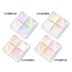 NOVO Si Gong Ge Honey Powder Powder Puff Portable Makeup Powder Loose Powder Kem dưỡng da làm sáng da lâu trôi Không có khả năng sửa chữa phấn phủ che khuyết điểm Quyền lực