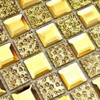 25 измельчающих золотого зеркала золотой бриллиант