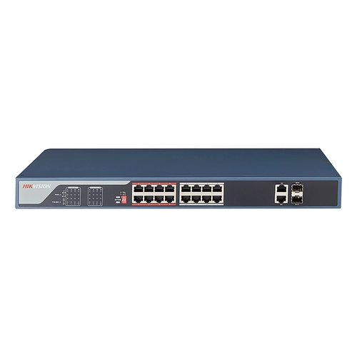 Hikvision 18 Port 26 POE мониторинг переключателя Gigabit Network Hub DS-3E0318P-E