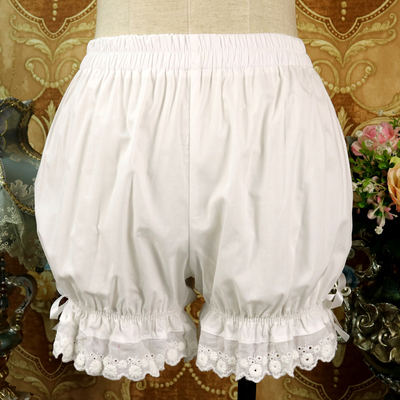 taobao agent Genuine cotton lace trousers, summer protective underware, leggings, universal shorts, Lolita style