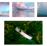 Чокер ручной работы, защитное ожерелье, бесшумный колокольчик, кот, домашний питомец, из натуральной кожи