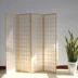 Vách ngăn phong cách Nhật Bản màn hình lưới zen giống như di động gấp nền tối giản hiện đại và gió sàn gỗ chắc chắn màn hình gấp phòng khách Màn hình / Cửa sổ