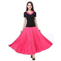 Роза красное ведущее черное тело+розовая красная длинная юбка